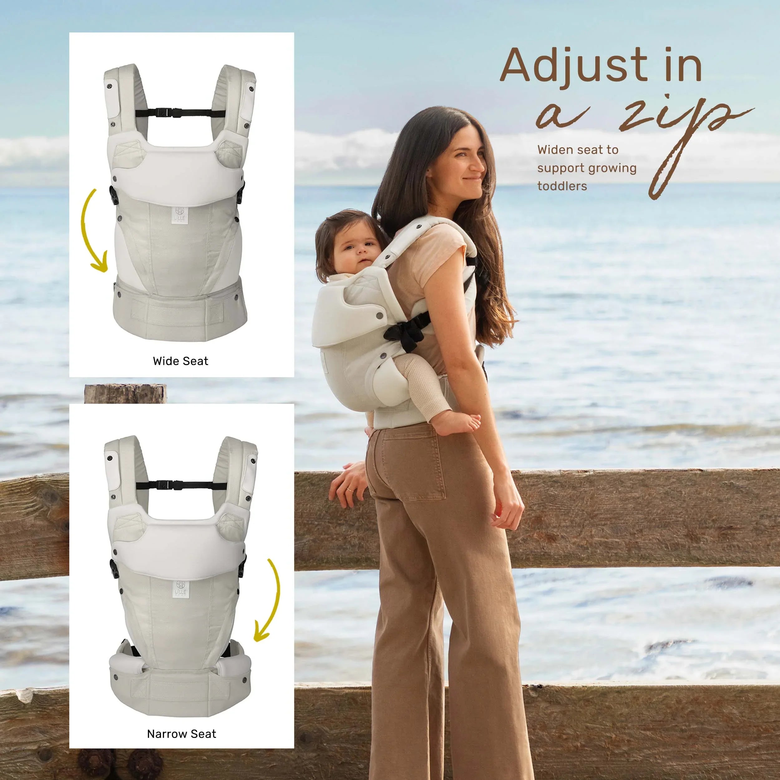 Elevate 6-in-1 Baby Carrier - Ivory