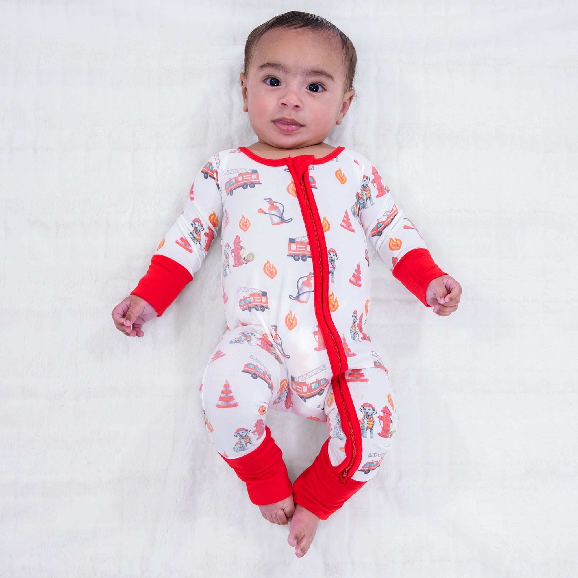 Firehouse Fido Zipper One Piece Pajama