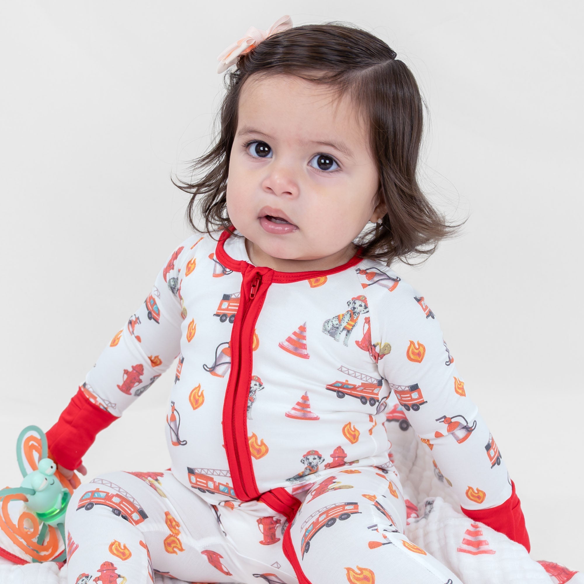 Firehouse Fido Zipper One Piece Pajama
