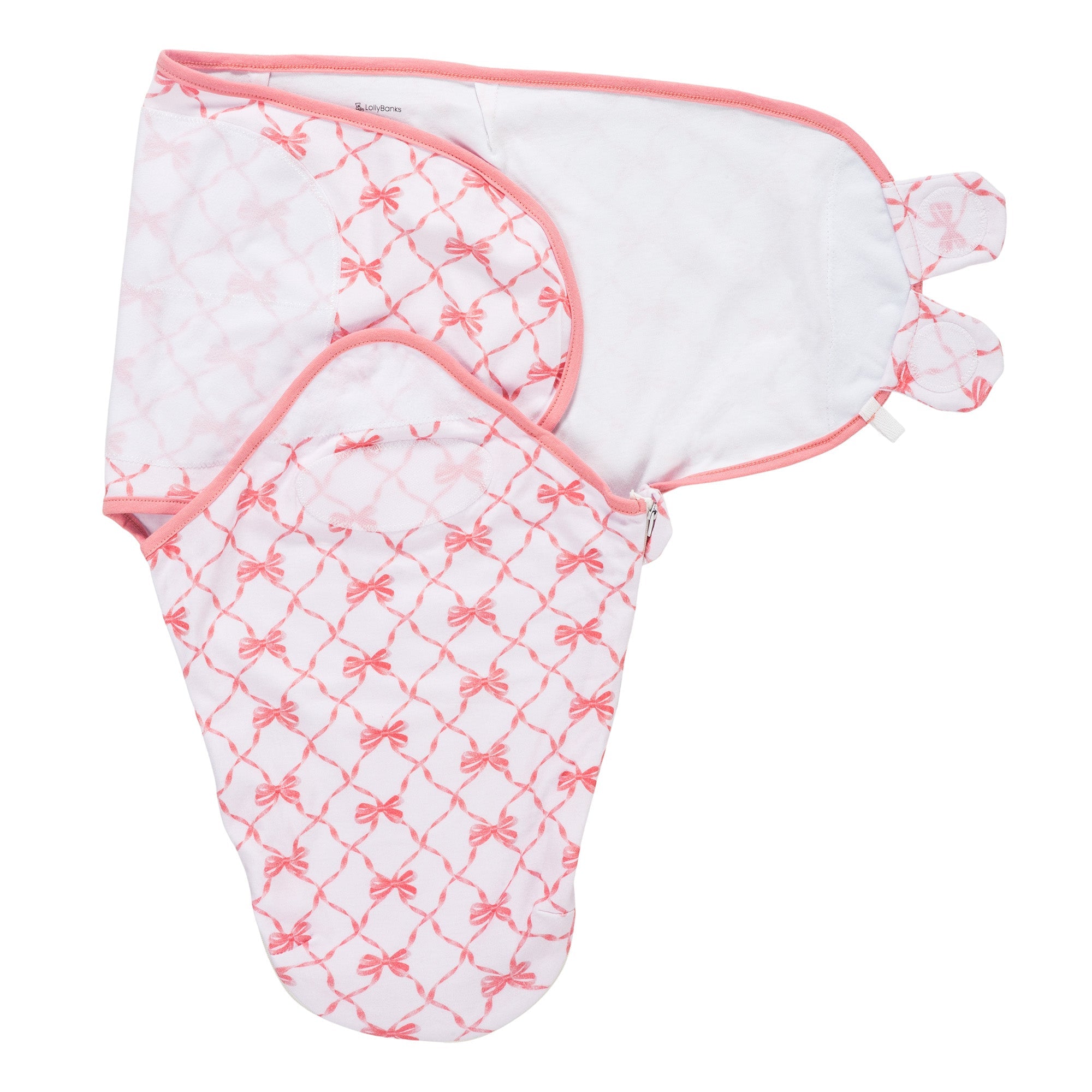 Beautiful Bows Swaddle Sack