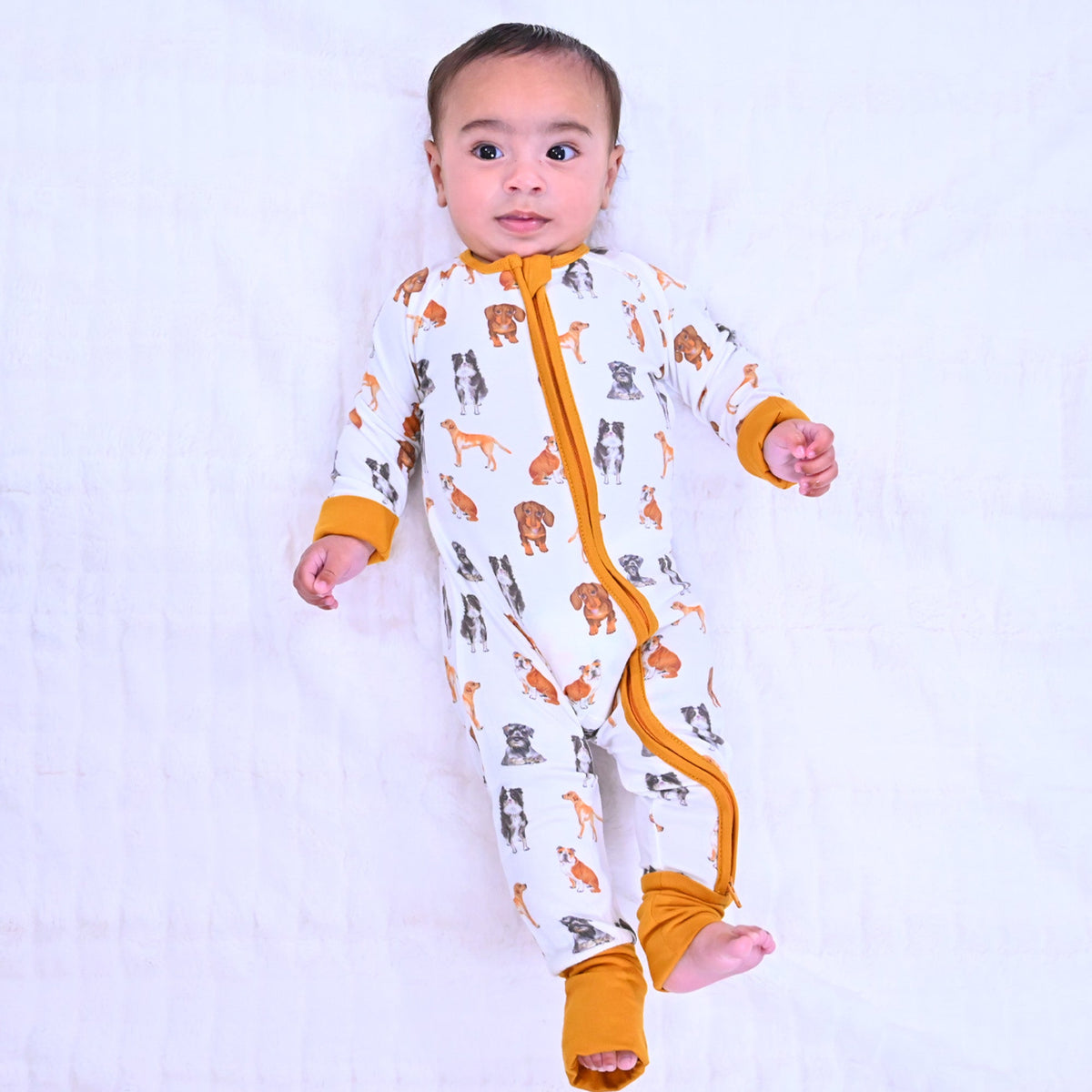 Doggone Cute Zipper One Piece Pajama