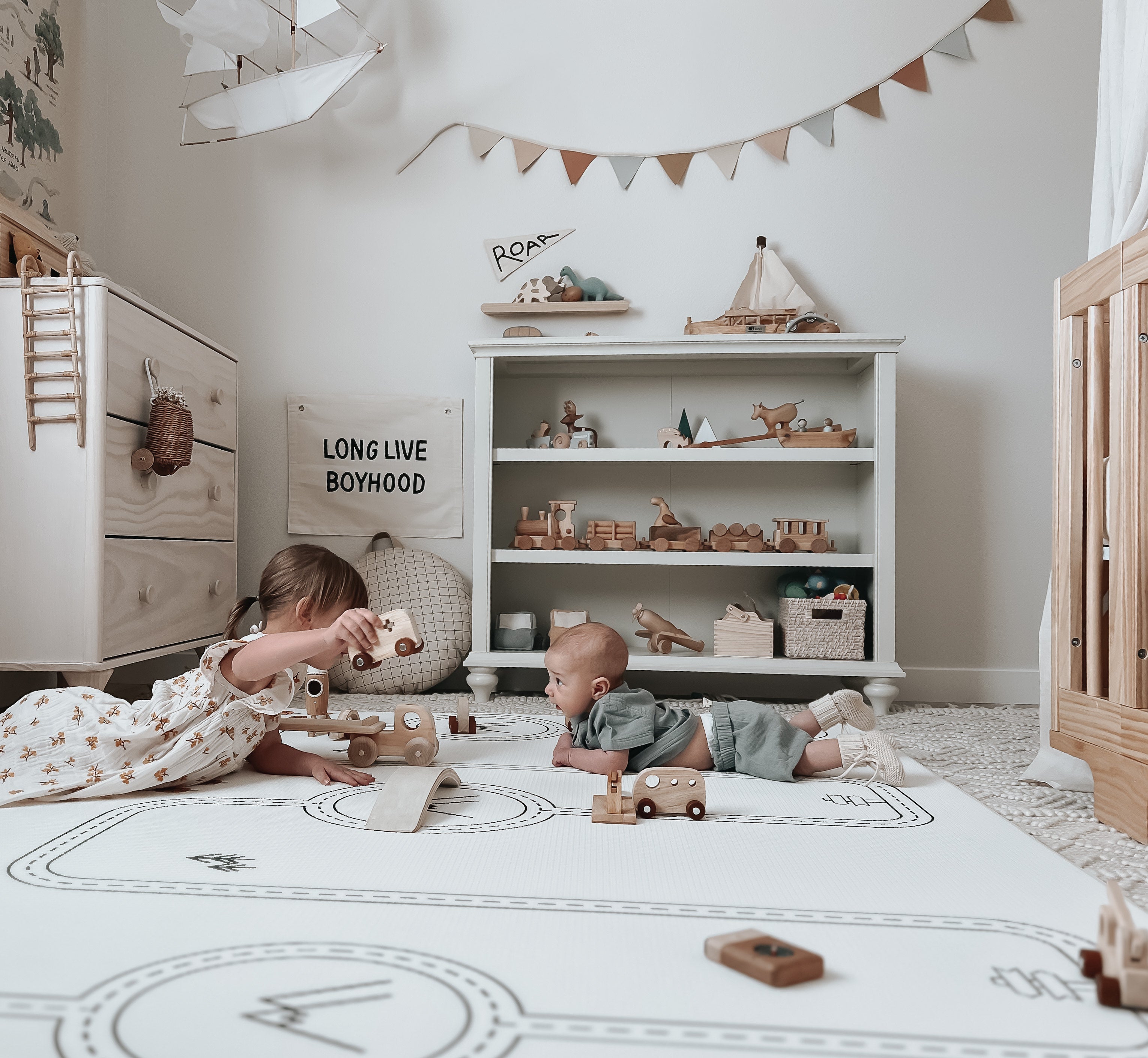 Baby Play Mat (ofie Mat, Boho Town + Country Road Nordic)