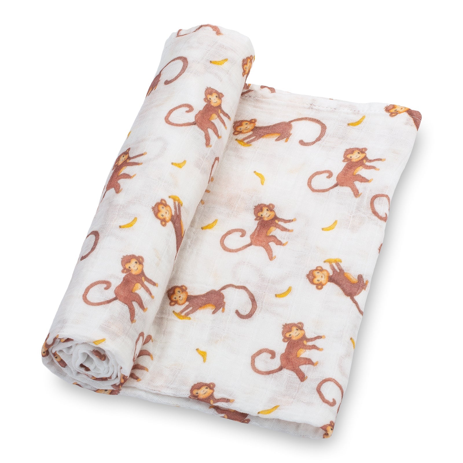 Monkey Around Swaddle Blanket
