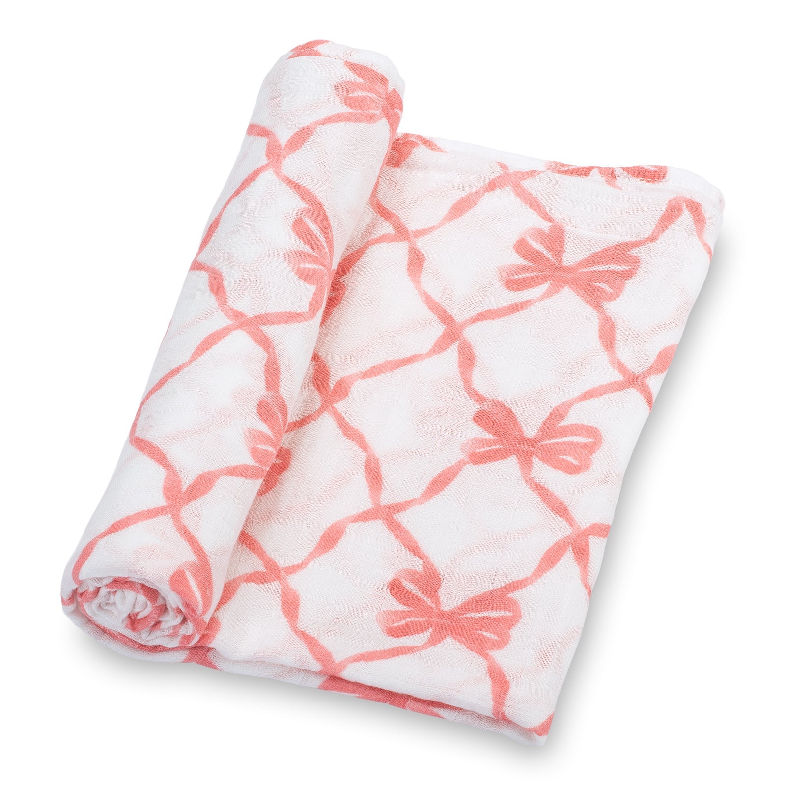 Beautiful Bows Swaddle Blanket