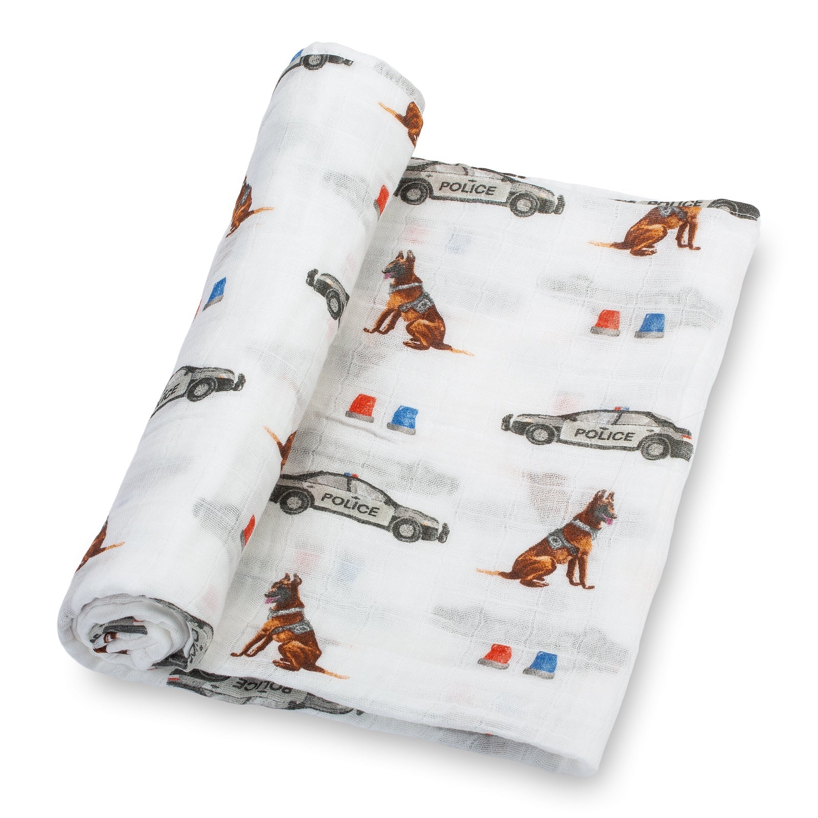 Policeman Swaddle Blanket