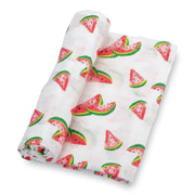One In A Melon Swaddle Blanket