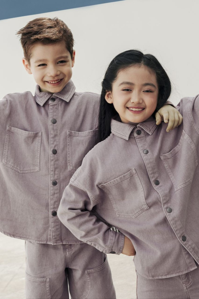 Organic Cotton Denim Overshirt