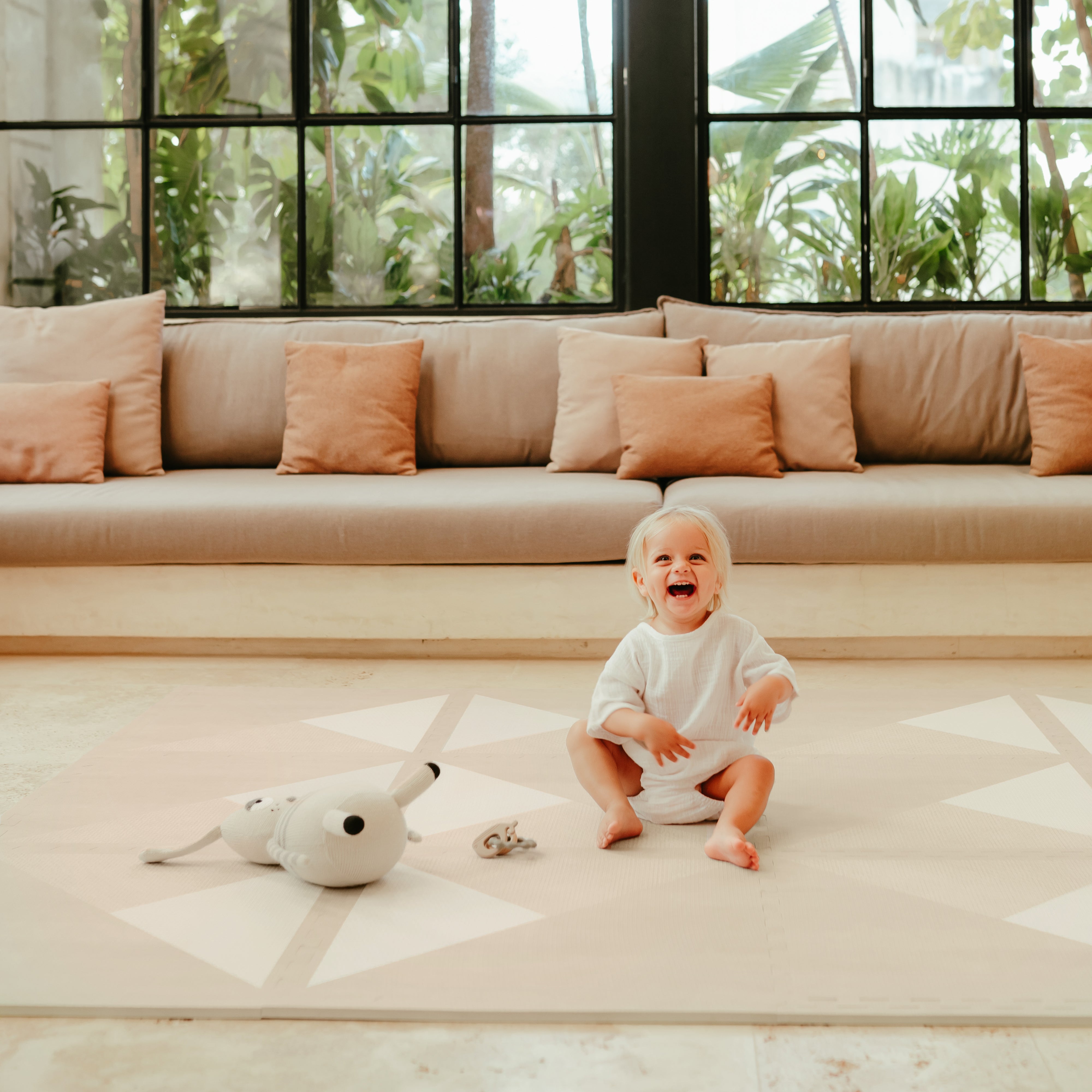 Premium Foam Playmats | Kyte - Mocha