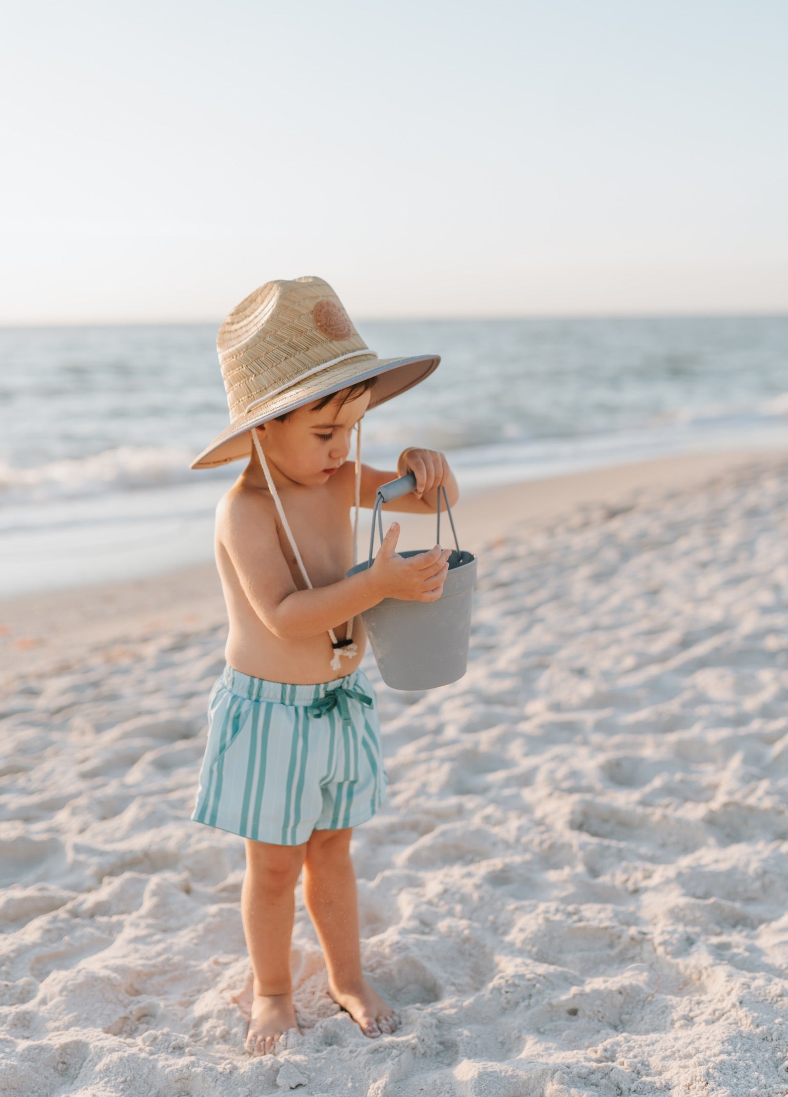 Candyland Stripe Swim Shorts