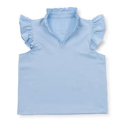 Ellie Girls' Sleeveless Performance Top By Lh Sport Light Blue