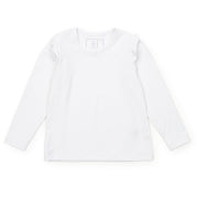 Mia Girls' Longsleeve Performance Top By Lh Sport - White