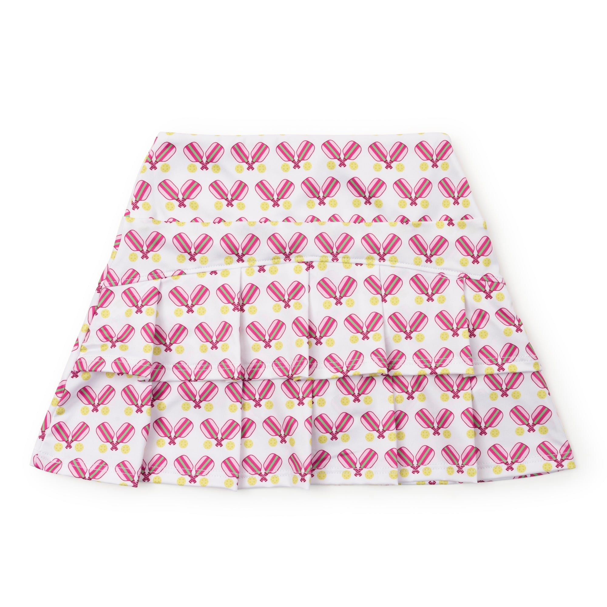 Margot Girls' Performance Skirt By Lh Sport - Pickleball Pink