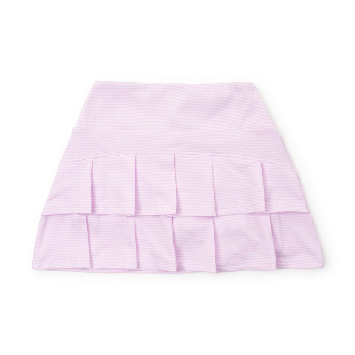 Margot Girls' Performance Skirt By Lh Sport Pink Stripes (old Fit - Runs Large)