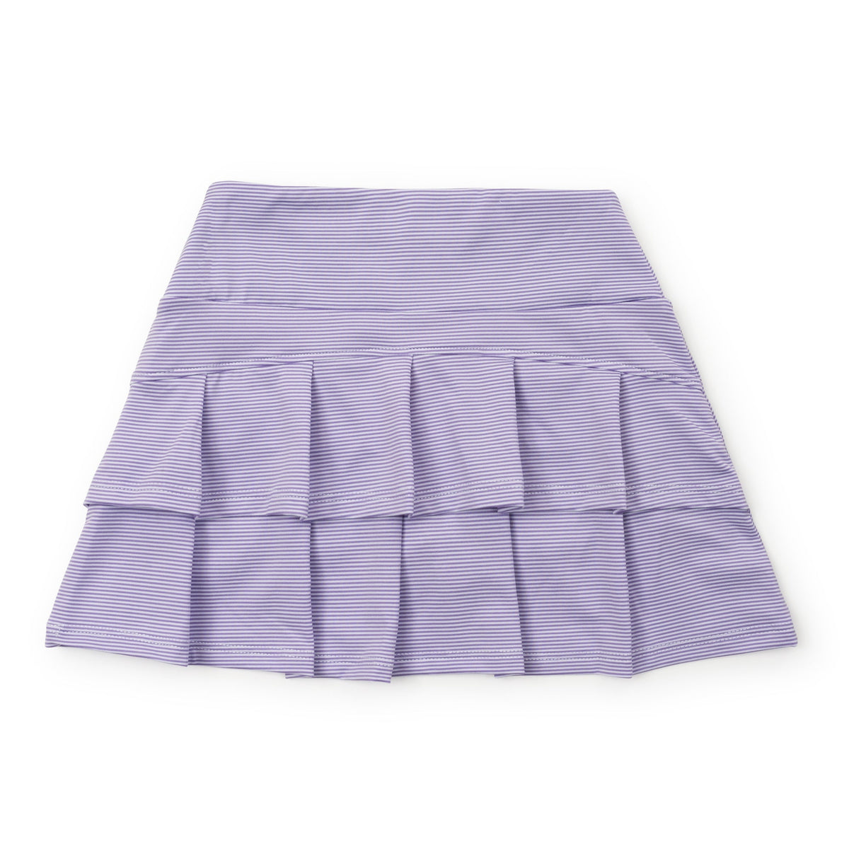 Margot Girls' Performance Skirt By Lh Sport Purple Stripes (old Fit - Runs Large)