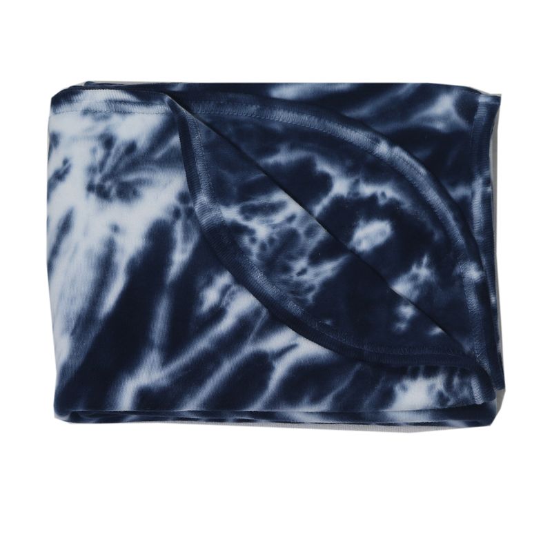 Baby Tie Dye Receiving Blanket - Liam