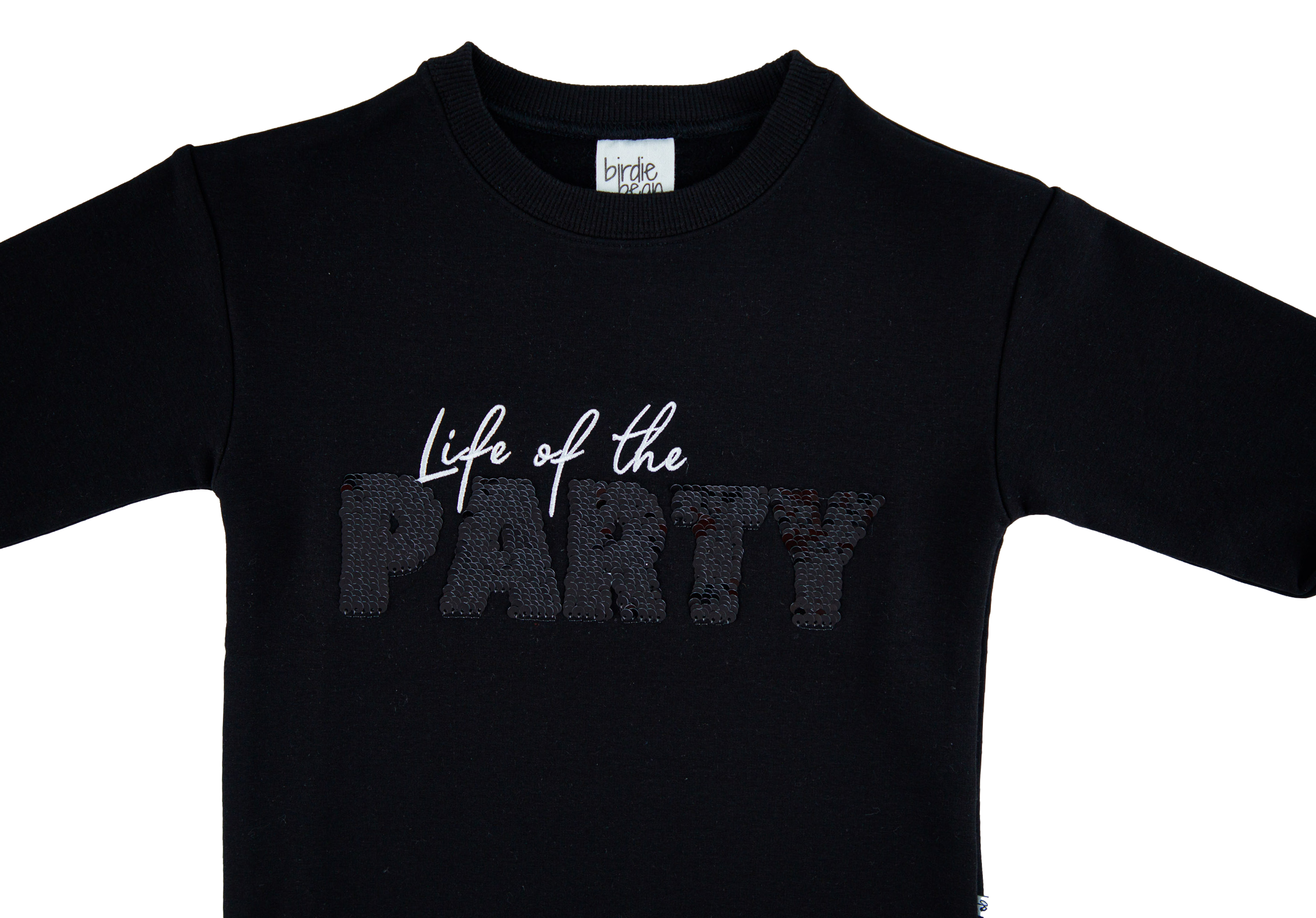 Life Of The Party Sequin Crewneck Sweatshirt