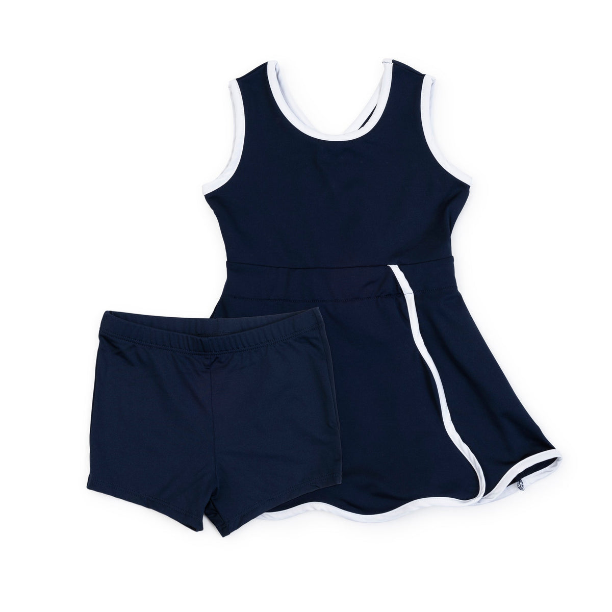 Taylor Girls' Performance Dress By Lh Sport - Navy