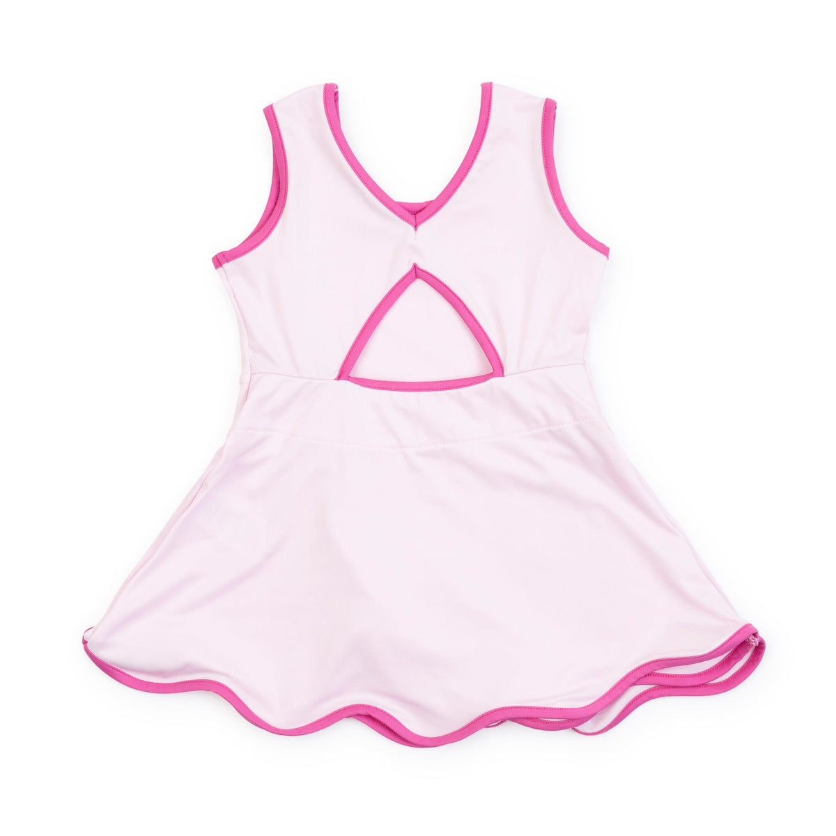 Taylor Girls' Performance Dress By Lh Sport - Cotton Candy Pink