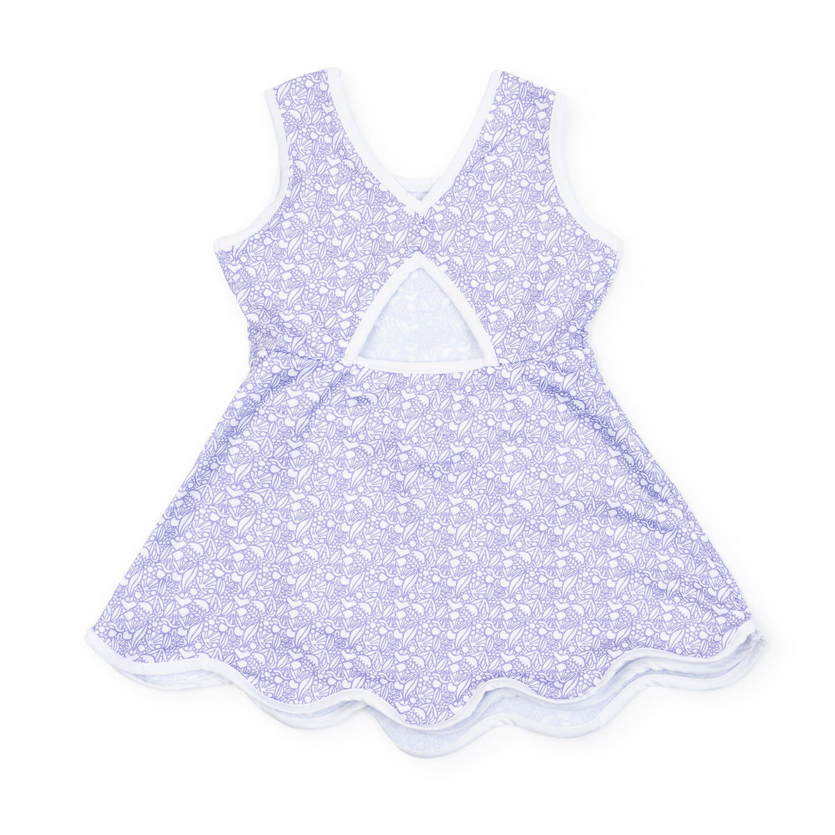 Taylor Girls' Performance Dress By Lh Sport - Petal Pop Purple