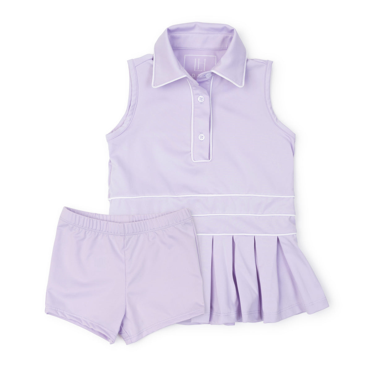 Harper Girls' Performance Dress By Lh Sport - Lavender