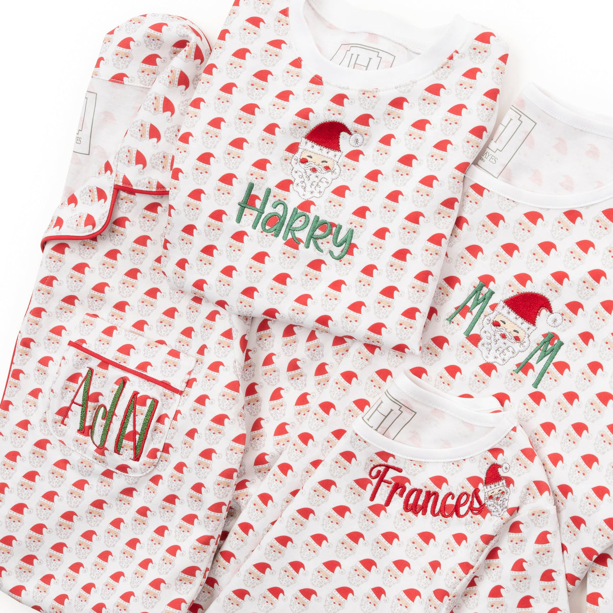 Grayson Pajama Pant Set - Whimsical Santa