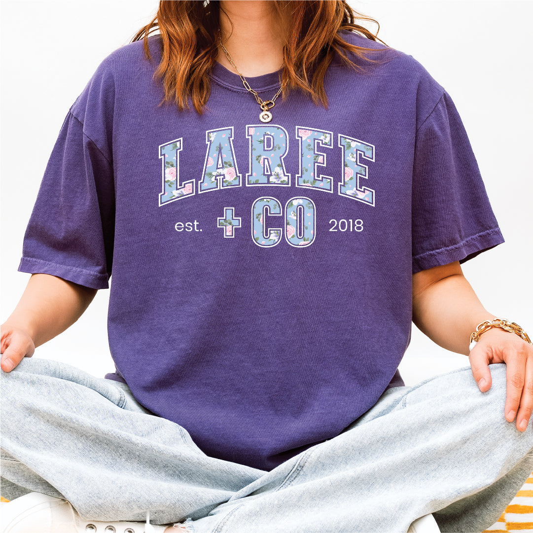 Lillian Lc Pattern Tee