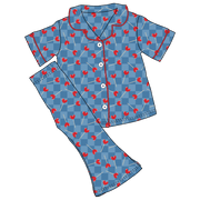 Lincoln Lollies Bamboo Girls Luxe Lounge Set (pre-order)
