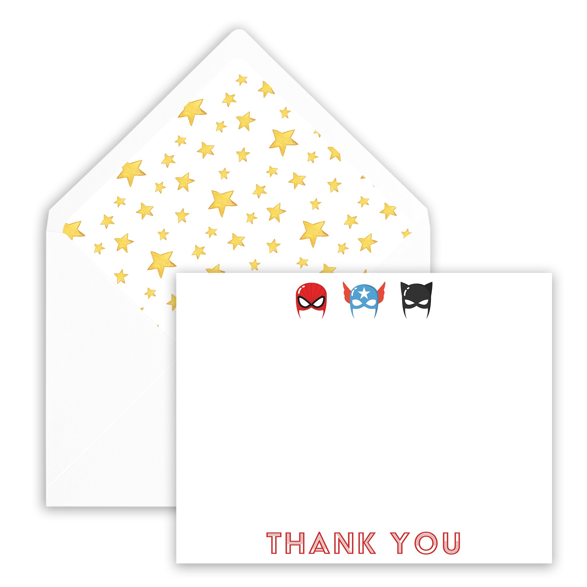 Superhero Thank You Note