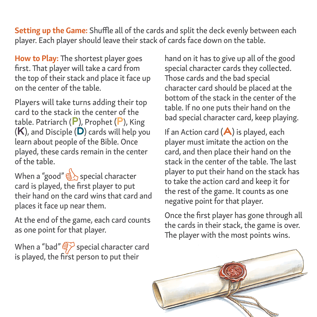 People Of The Bible Game