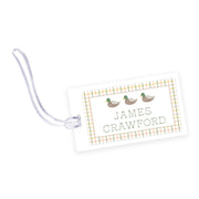 Mallard Laminated Bag Tag