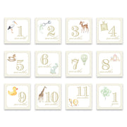 Classic Cream Milestone Cards