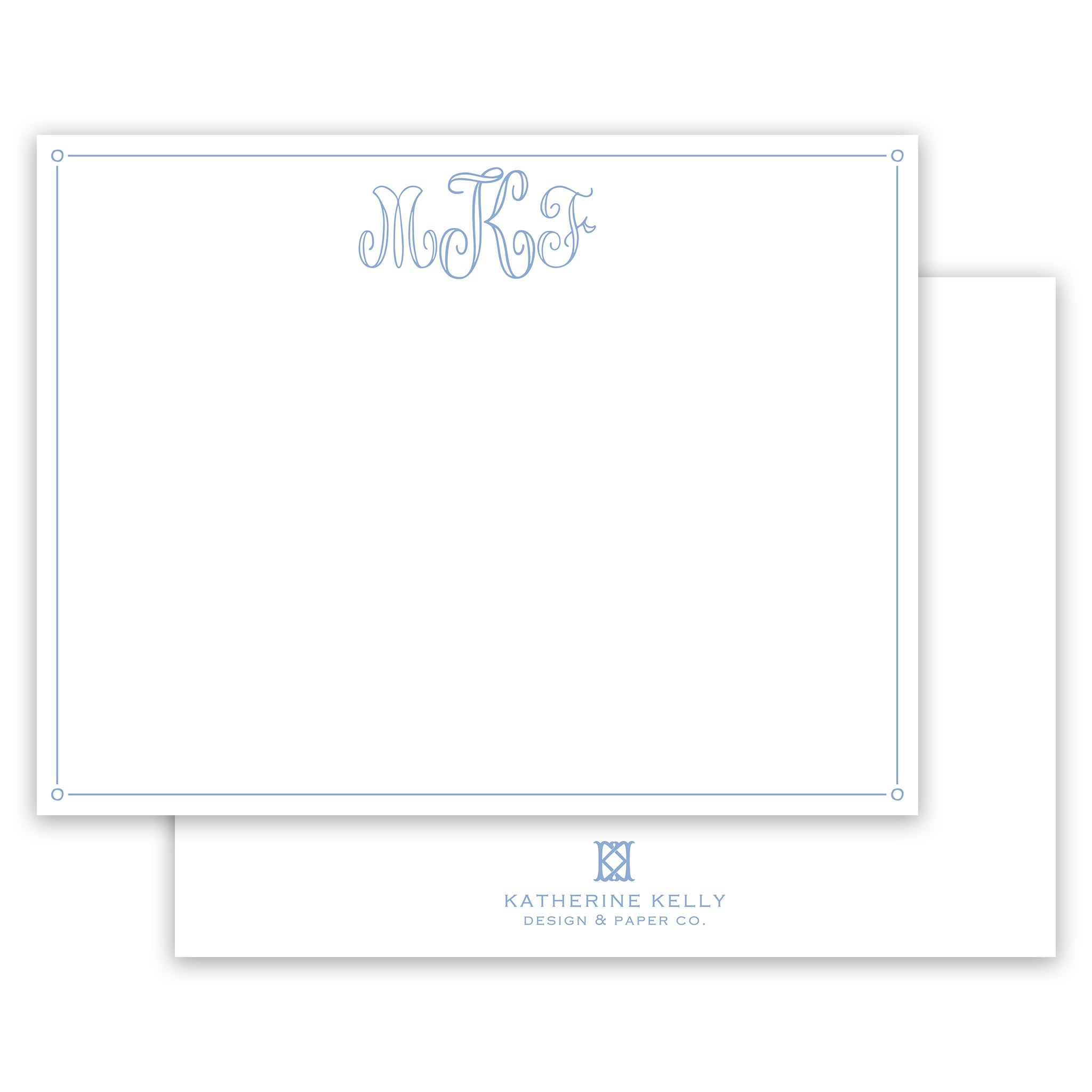 Antoinette Monogram Notecard