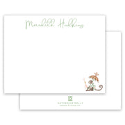 Champagne Monkey Notecard