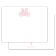 Vintage Vine Initial Notecard