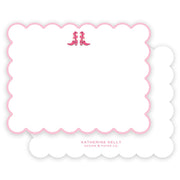 Cowgirl Boot Notecard