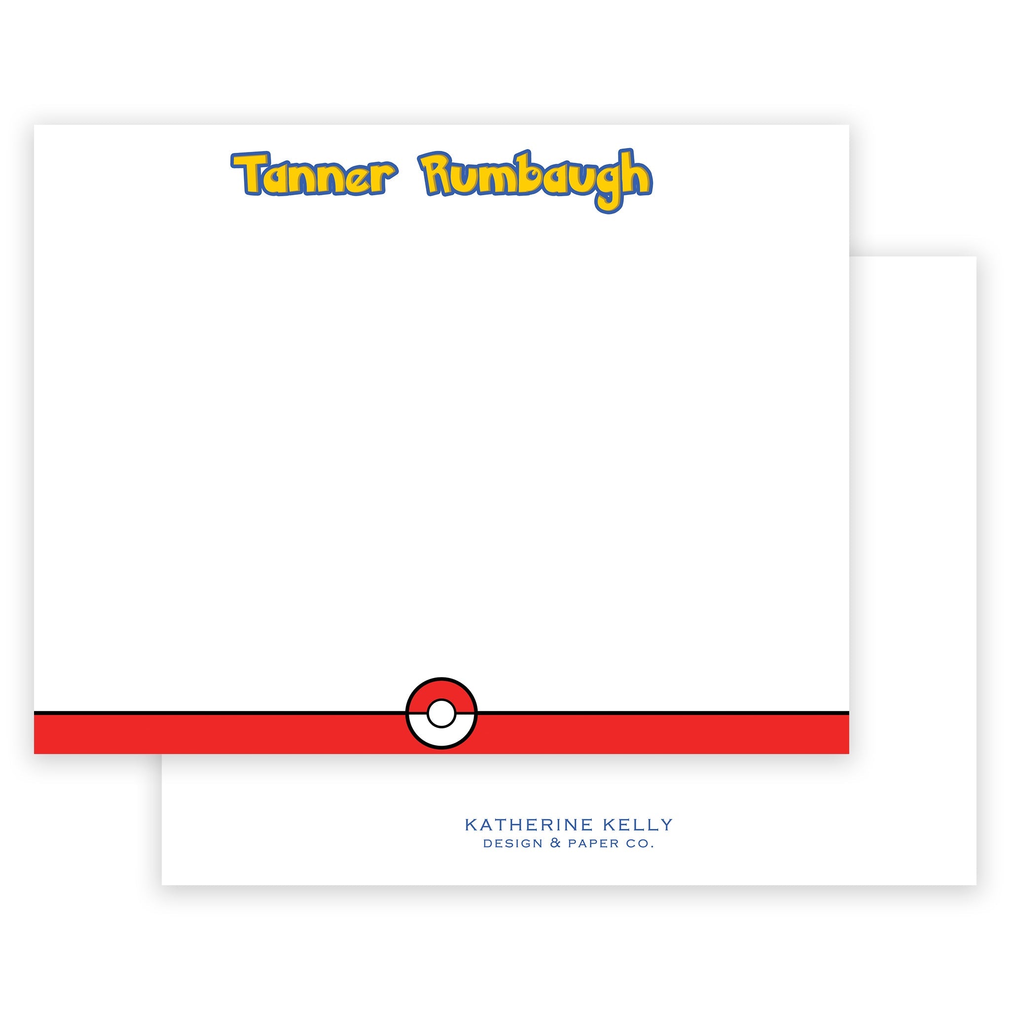 Catch 'em All Notecard