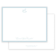 Blue Rocking Horse Notecard
