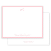Pink Rocking Horse Notecard