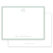 Sage Rocking Horse Notecard