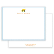 Construction Border Notecard