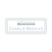 Train Vinyl School Labels