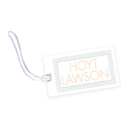Muted Boy Laminated Bag Tag