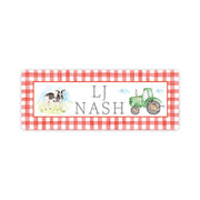 Farm Vinyl School Labels