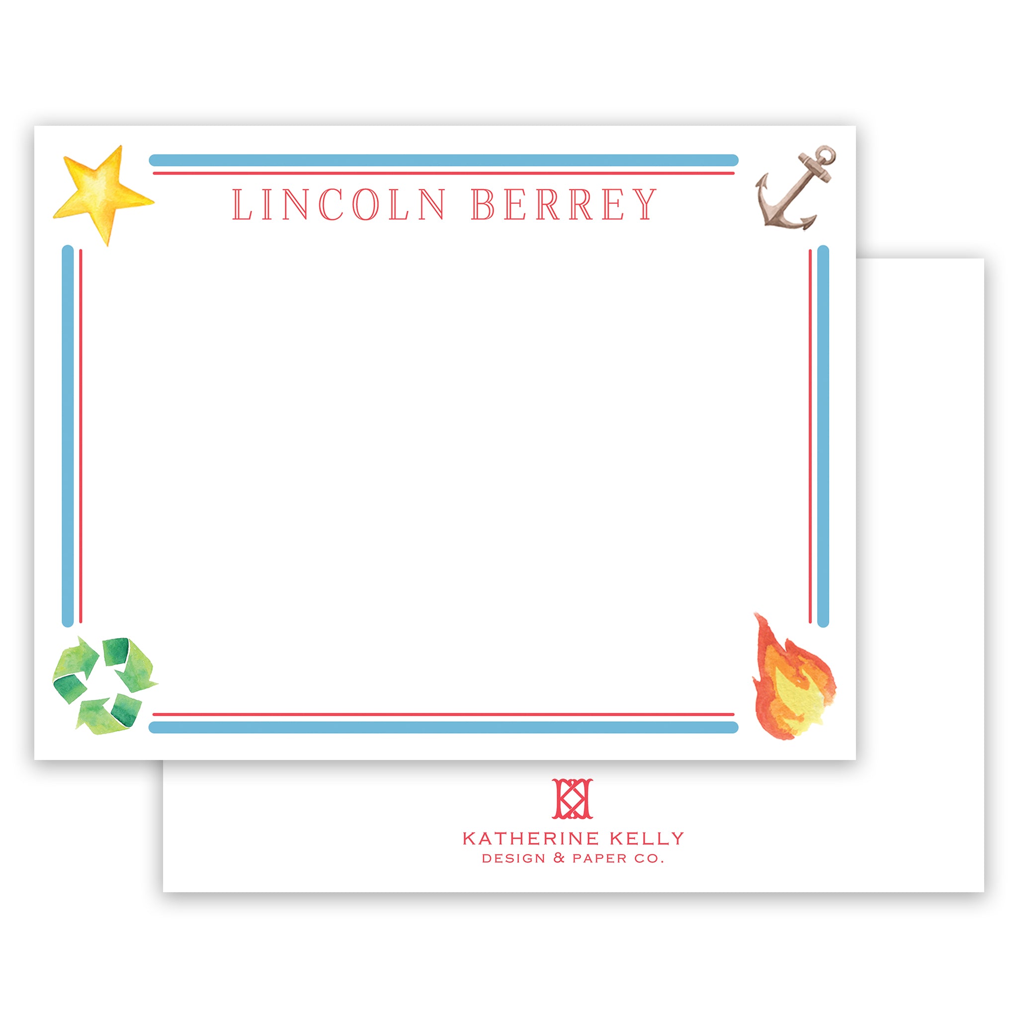 Party Pups Notecard