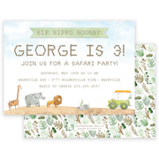 Safari Invitation