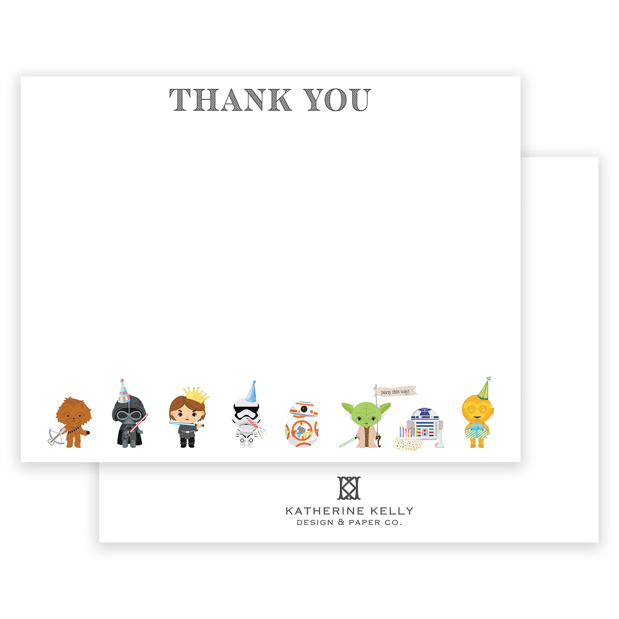 Young Jedi Thank You Note