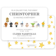Young Jedi Birthday Invitation