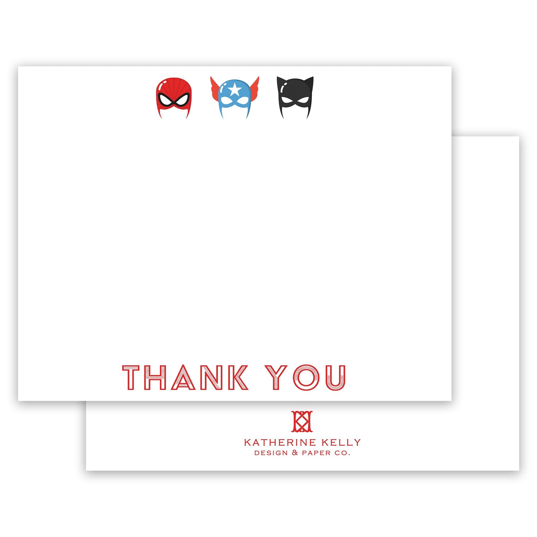 Superhero Thank You Note