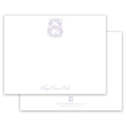 Vintage Vine Name Notecard