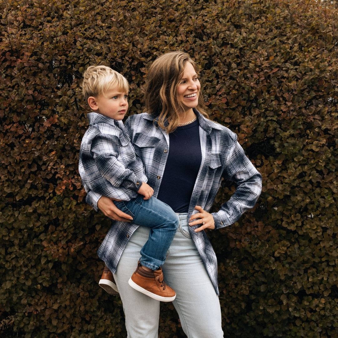Lightweight Navy Flannel - Child
